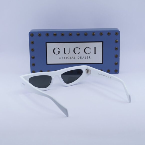 Final Price! Gucci GG1779S 002 White/Grey Sunglasses main image 12